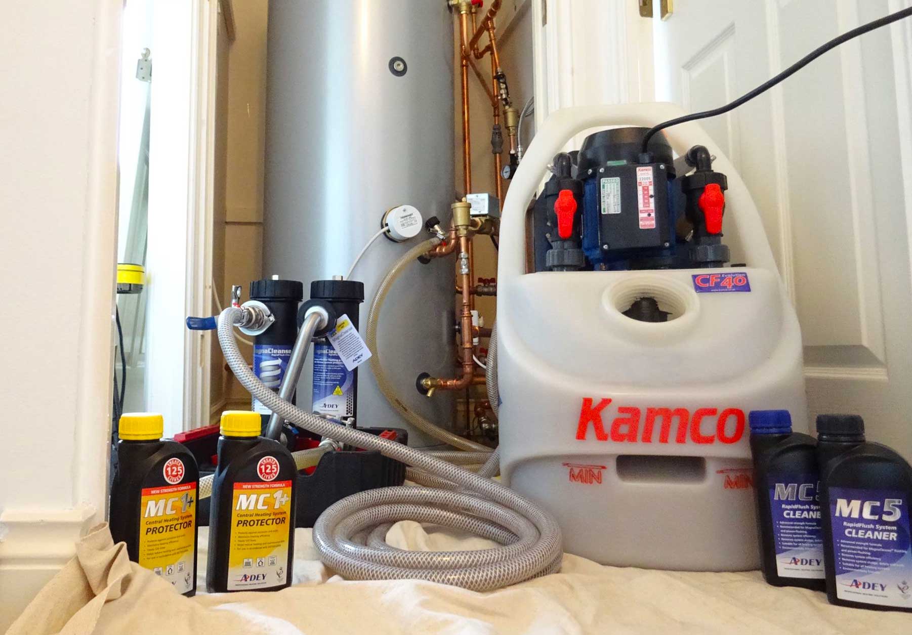 KAMCO heating power flush machine